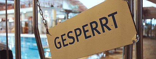 Geschlossen Schild