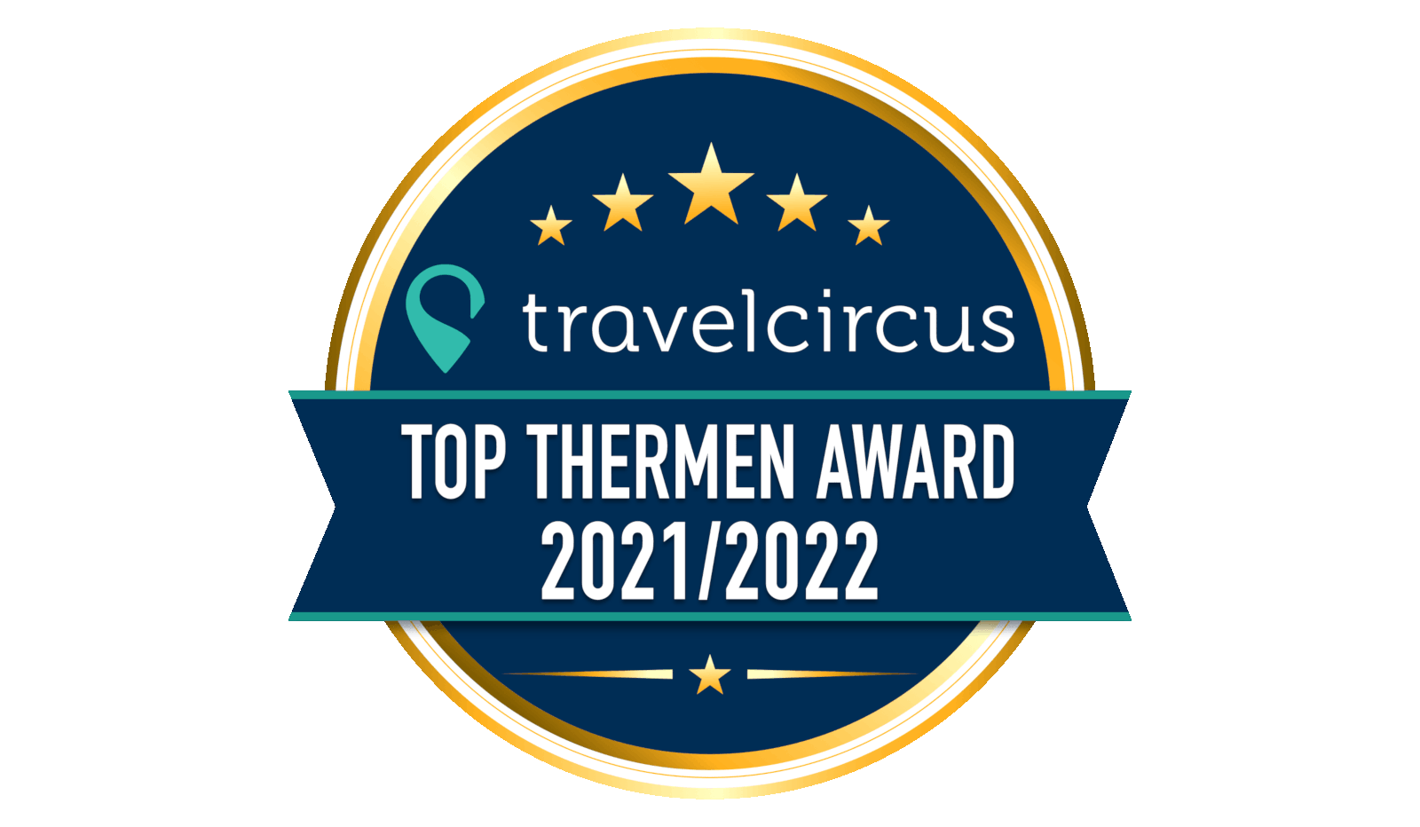 Travelcircus TOP Thermal Baths Award 2021/22